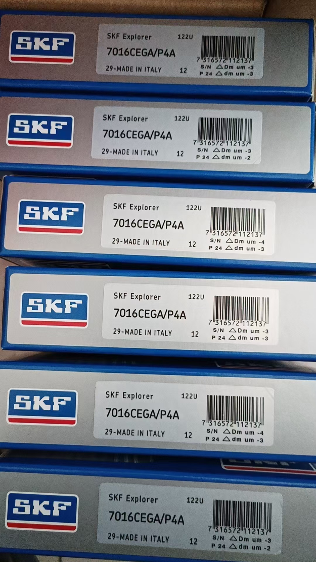 SKF精密轴承  7016CEGA/P4A