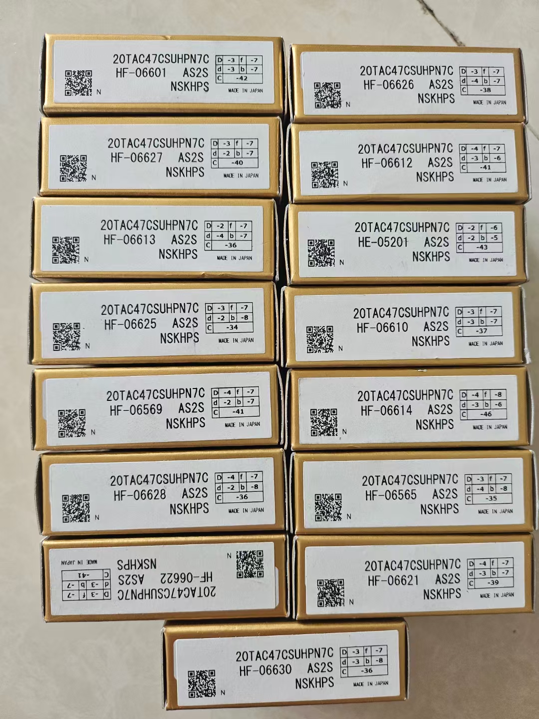 NSK  20TAC47CSUHPN7C