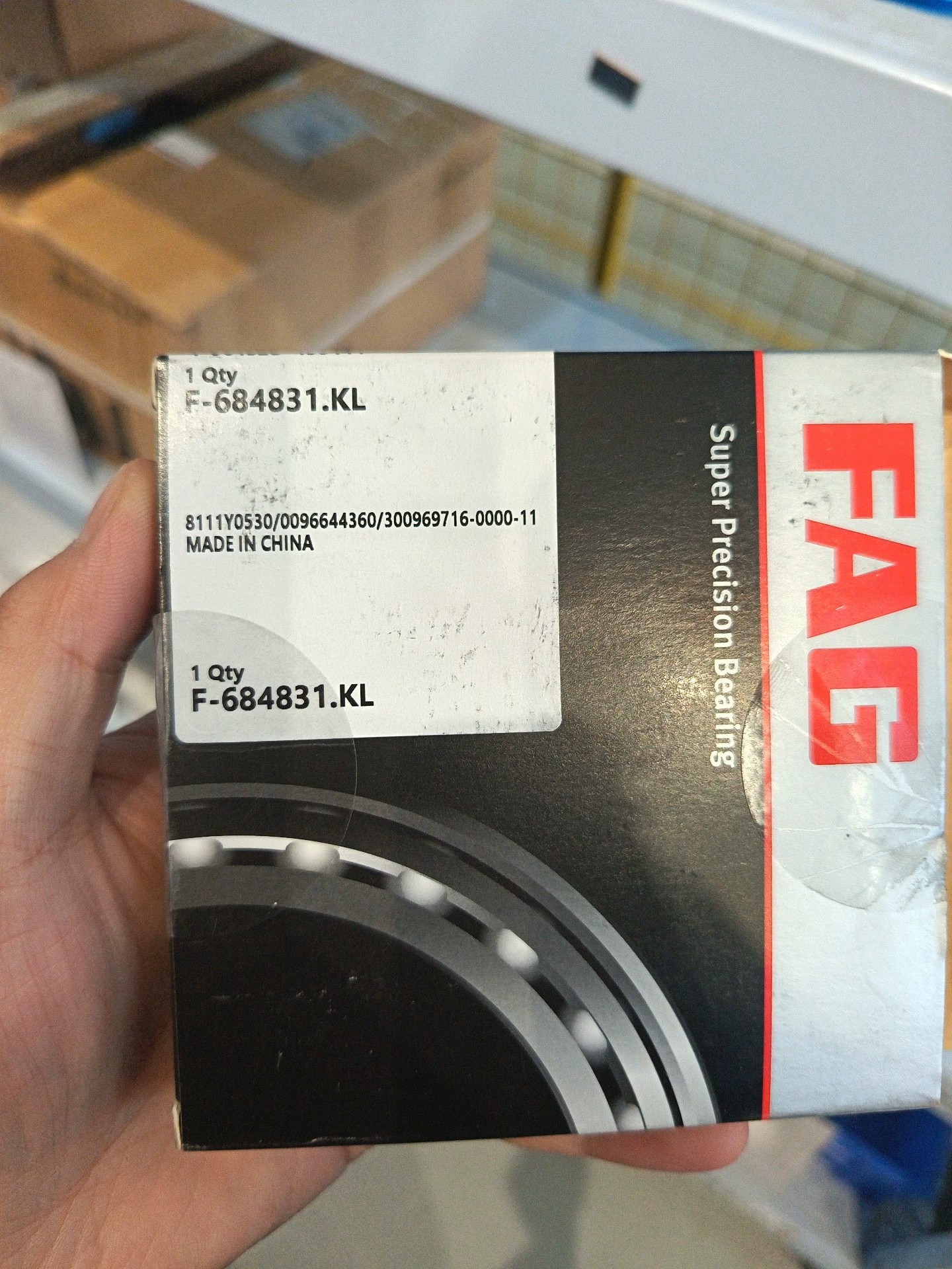 FAG真空泵轴承  F-684831.KL  (VCMP212)