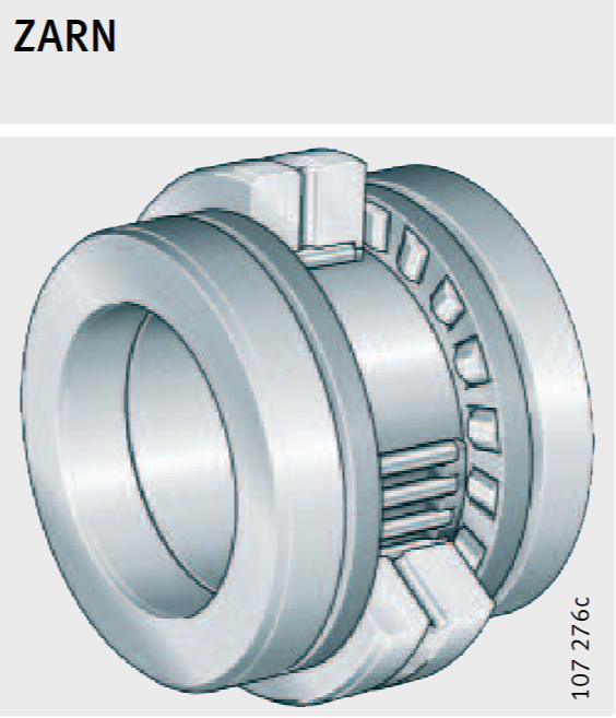 INA滚针推力圆柱滚子轴承  ZARN系列