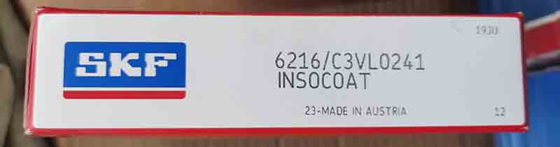 SKF绝缘轴承 6216/C3VL0241
