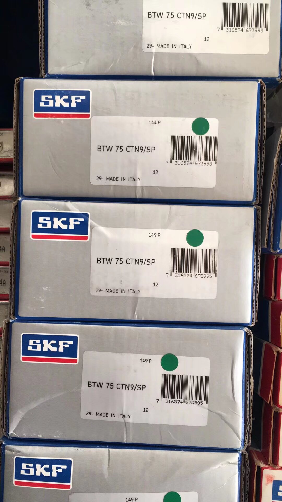 SKF  BTM75 CTN9/SP