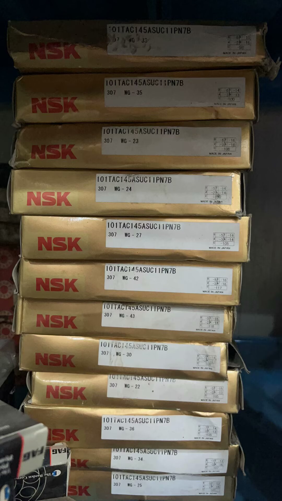 NSK  101TAC145ASUC11PN7B