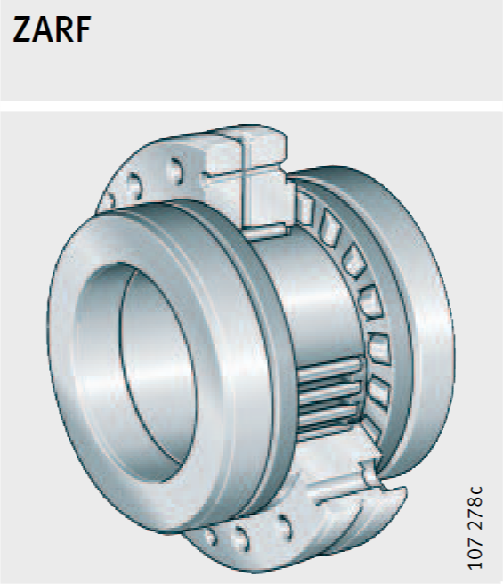 INA滚针推力圆柱滚子轴承  ZARF系列