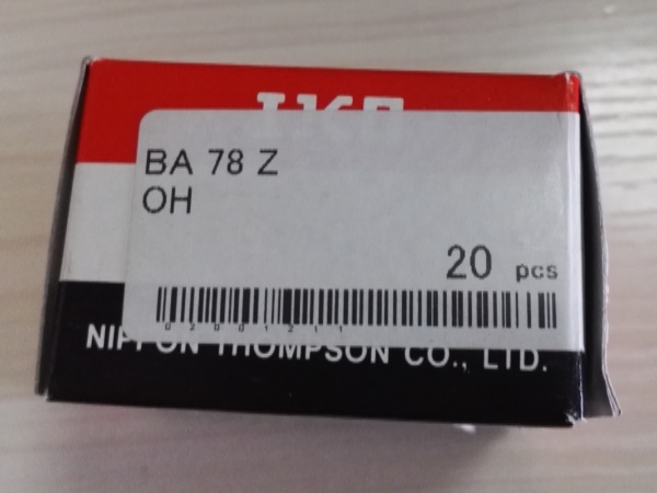 IKO BA78ZOH轴承